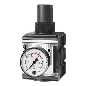 B-Ware Riegler Druckregler Regler Multifix Manometer Baugröße 4 G1 Pneumatik Druckluft