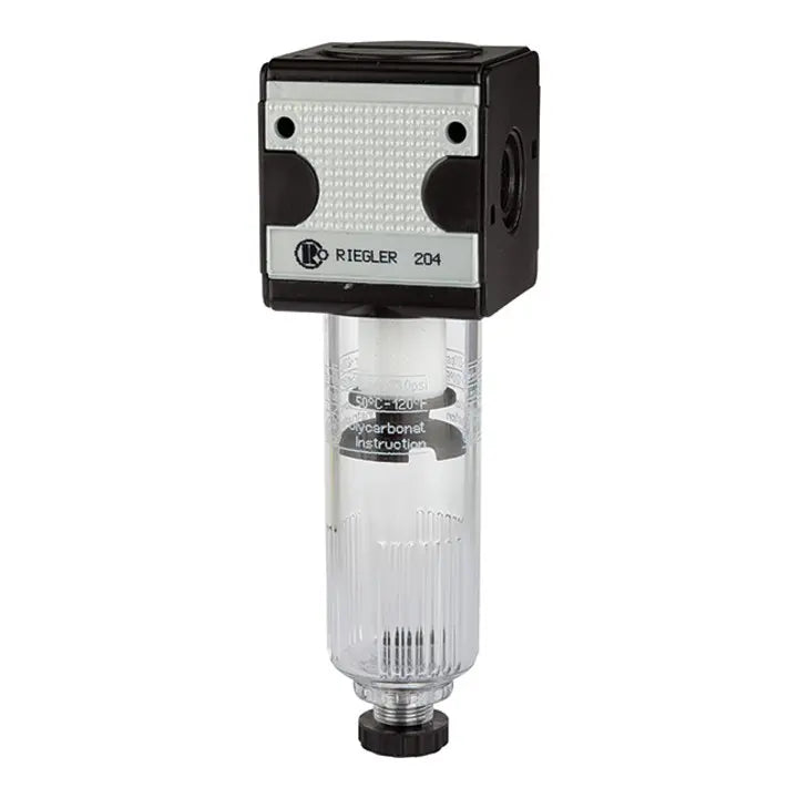 B-Ware Riegler Filter Multifix Hauptfilter Polycarbonatbehälter 5 µm Bg 1 G 1/4 Ha 34 - 4047322344173