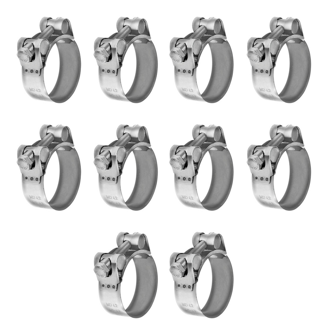 Riegler Gelenkbolzenschelle Schlauchklemme Edelstahl 52 55 Mm 10 Stück B-Ware