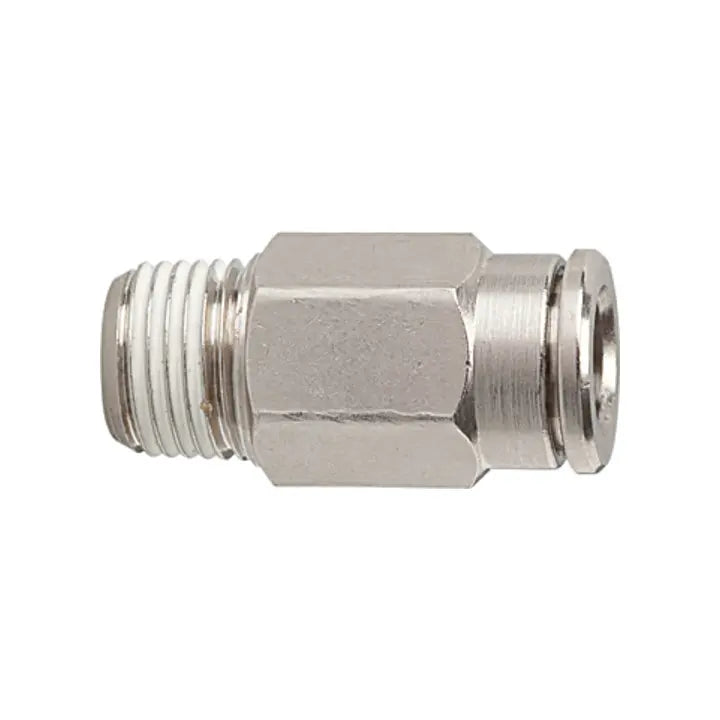B-Ware Riegler Steckverschraubung Verbinder Metallica Gerade Druckluft 10 Mm 5 Stück - 4047322278966