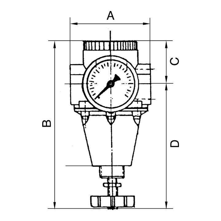 Riegler Druckregler Regler Manometer Konstantdruckregler G 38 Bg1 06bar B-Ware - 4047322115278