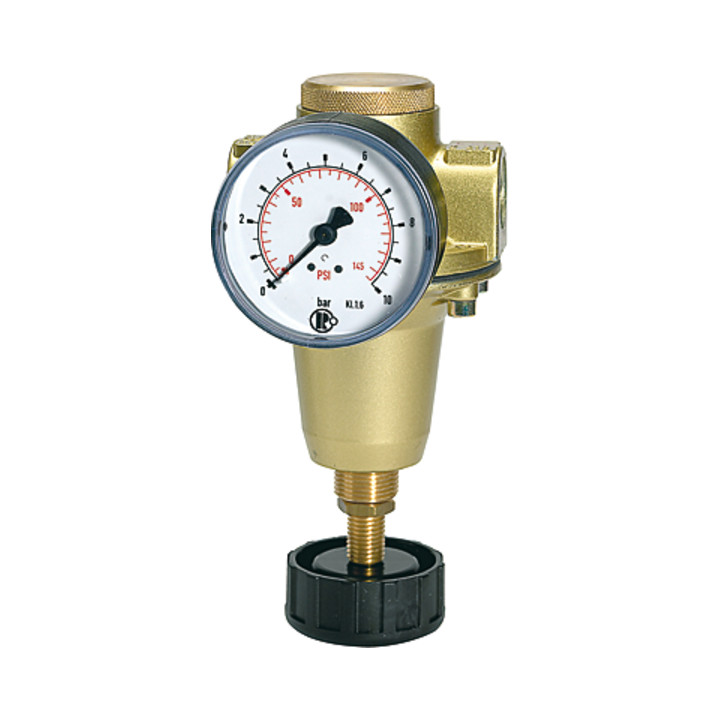 Riegler Druckregler Regler Manometer G 12 Konstantdruckregler Bg2 05 16bar B-Ware