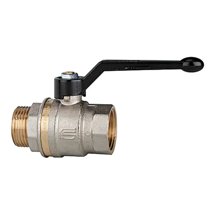 B-Ware Riegler Kugelhahn Absperrhahn Ig Ag Messing Vernickelt Voller Durchgang G 1 1/4 - 4047322073929