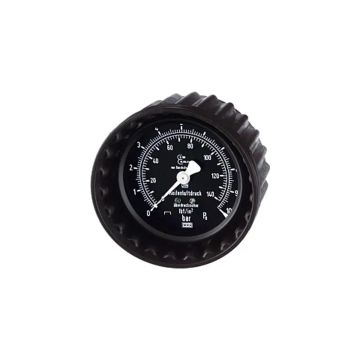 B-Ware Riegler Manometer Druckmesser Messgerät 0 10 Bar 140 Psi 63 Mm G 1/4 Hinten - 4047322079969