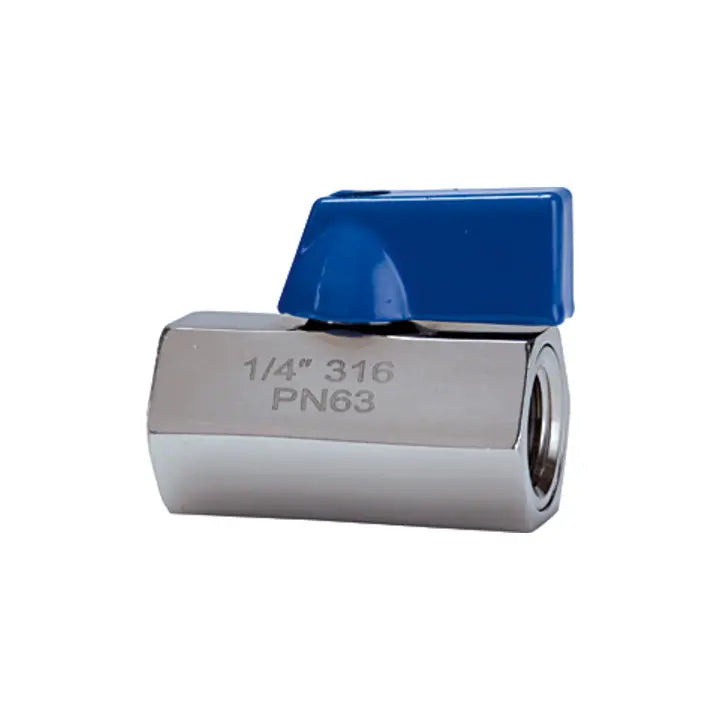 B-Ware Riegler Kugelhahn Absperrhahn Edelstahl Mini Kugelhahn Ig Ig G 3 8 Dn 10 - 4047322263573