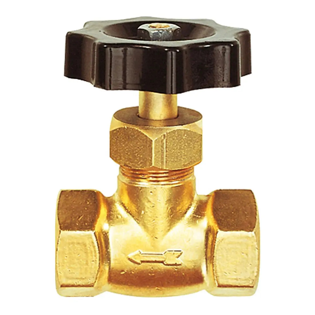 B-Ware Riegler Nadelventil Ventil Messing Feinregulierung G 1/2 Ig Dn 4 - 4047322034333