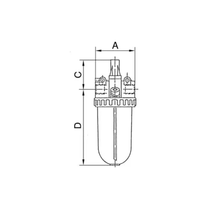 B-Ware Riegler Nebelöler öler Standard Polycarbonatbehälter G 3 8 Bg 1 Proportionalöler - 4047322116831