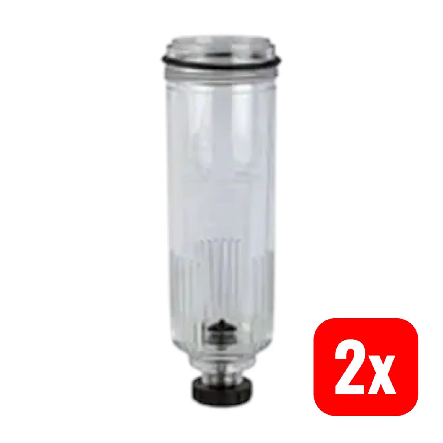 B-Ware Riegler Polycarbonat Vorratsbehälter Ablassventil Bg1 G1/4 G3/8 Multifix 2 Stück - 4047322155342