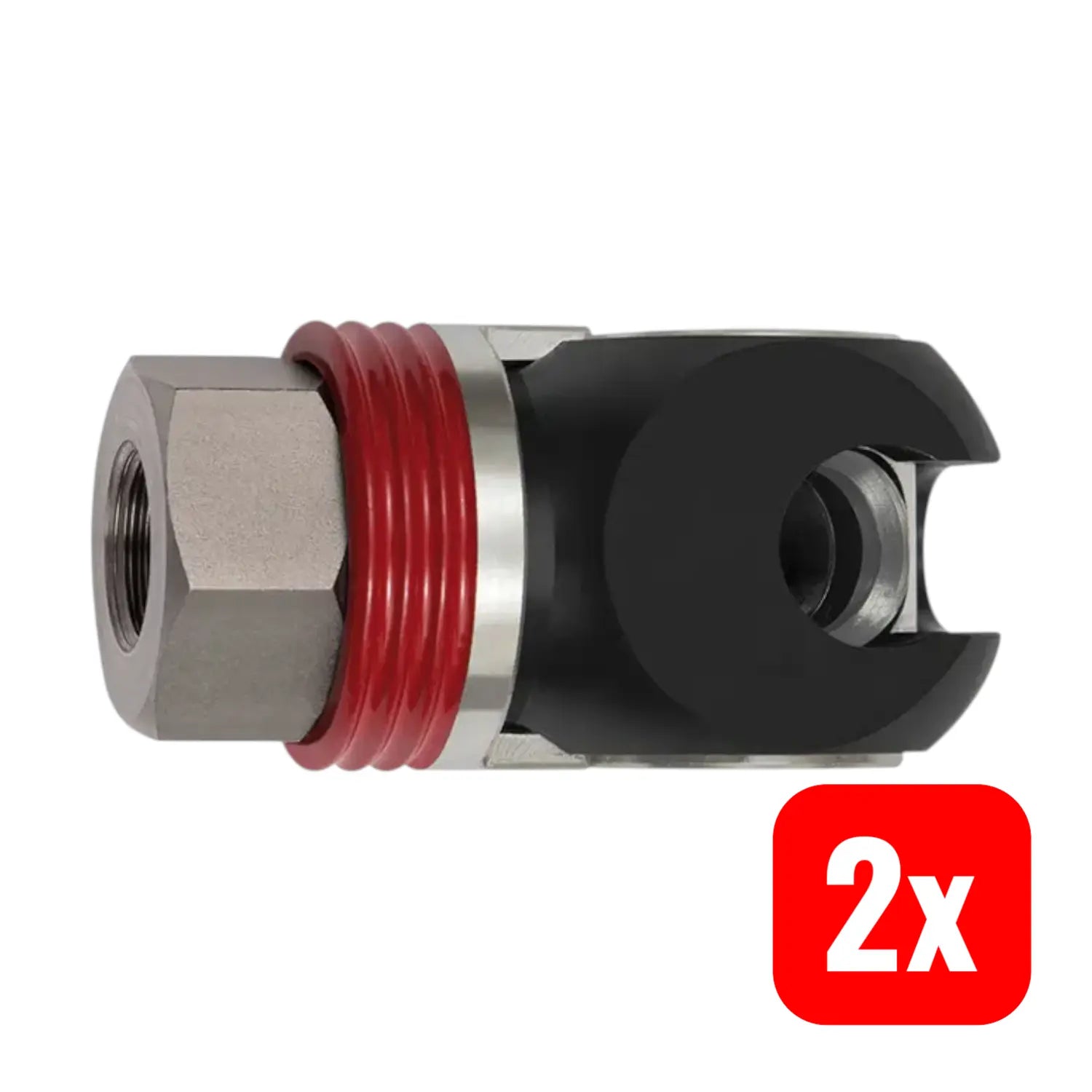 B-Ware Riegler Kupplung Schnellverschluss Schwenk Sicherheitskupplung G 1/2 Ig 2 Stück - 4047322567879