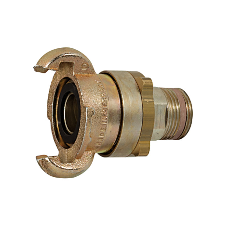 B-Ware Riegler Sicherheits Klauenkupplung Anschluss Außengewinde G 1/2 Dn 13 Temperguss - 4047322260053