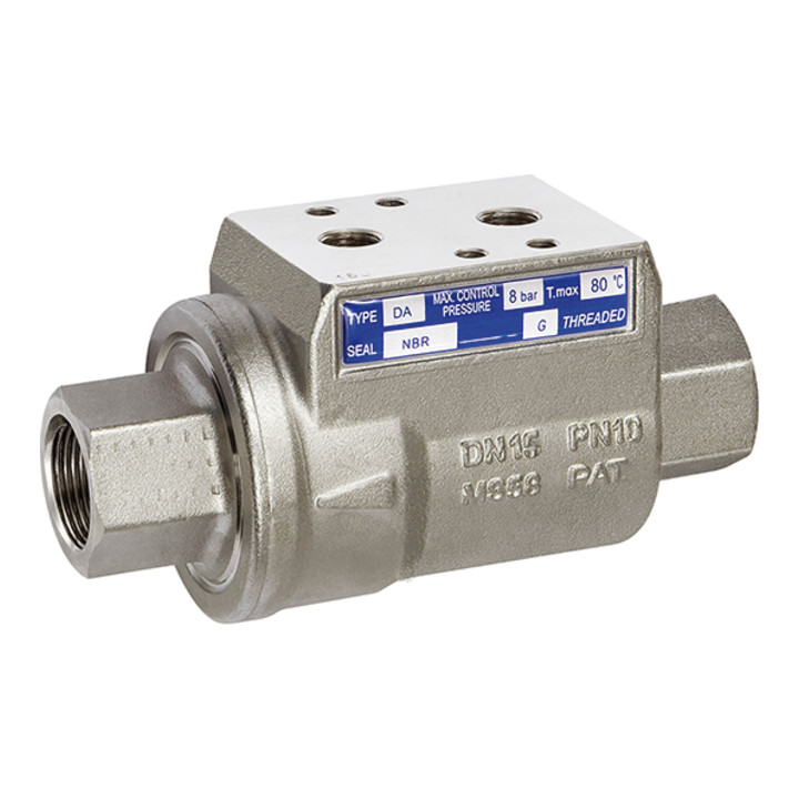 Riegler Sperrventil Rückschlagventil Pneumatikventil Nc Messing Nbr Rp1 Dn25 B-Ware - 4047322079136