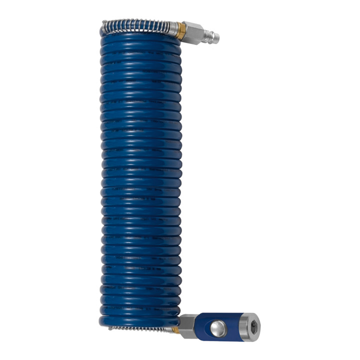 B-Ware Riegler Spiralschlauch Set Kupplung Nylon 11 Pa Schlauch 118x95mm 75m - 4047322504591