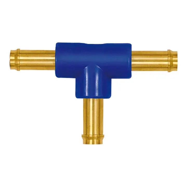 B-Ware Riegler T Schlauchverbinder Anschluss T Verbindungsstutzen Messing 13 Mm 4 Stück - 4047322487474