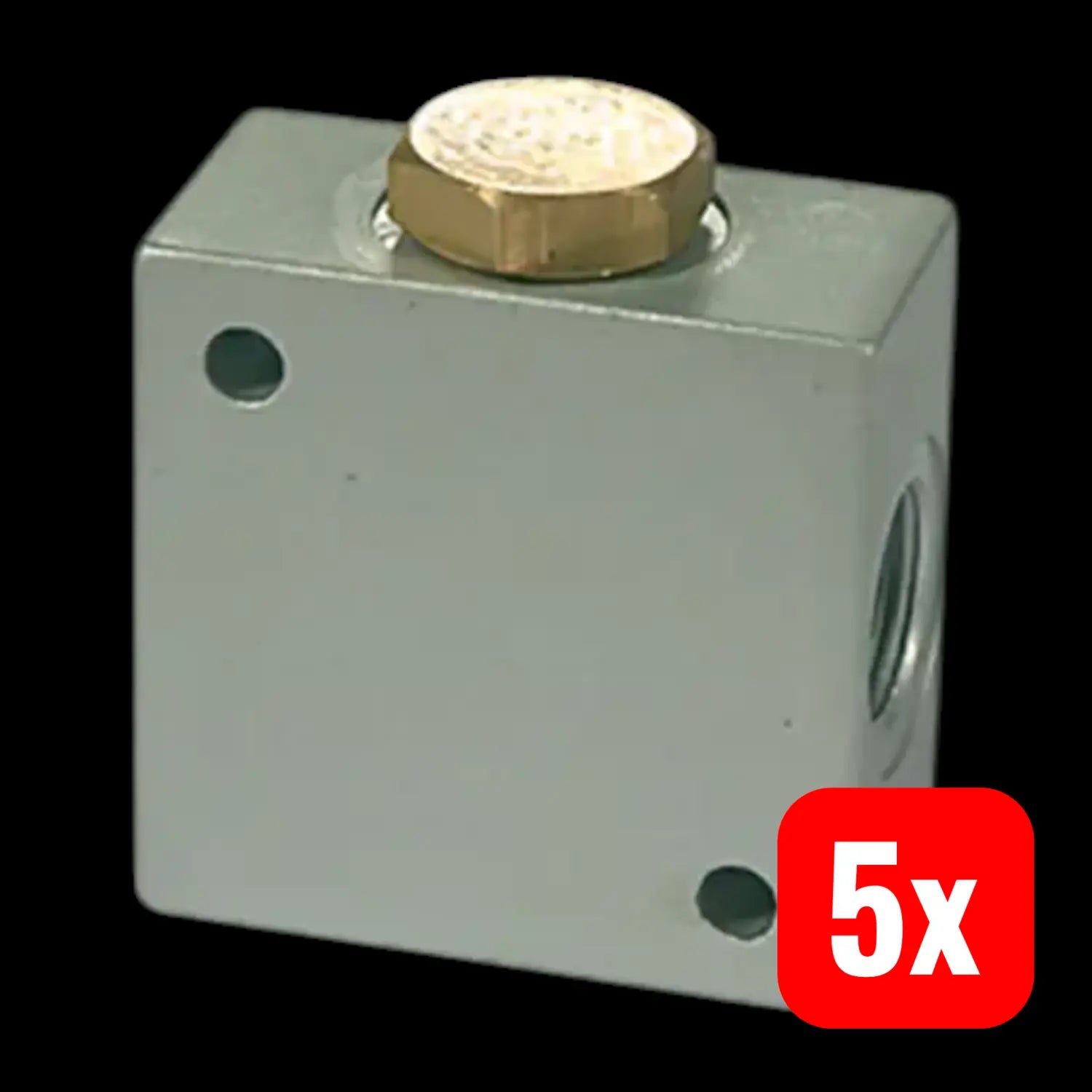 B-Ware Riegler T Verteiler Anschluss G 1/2 Aluminium Sw 30 Verbindung 5 Stück - 4047322030618