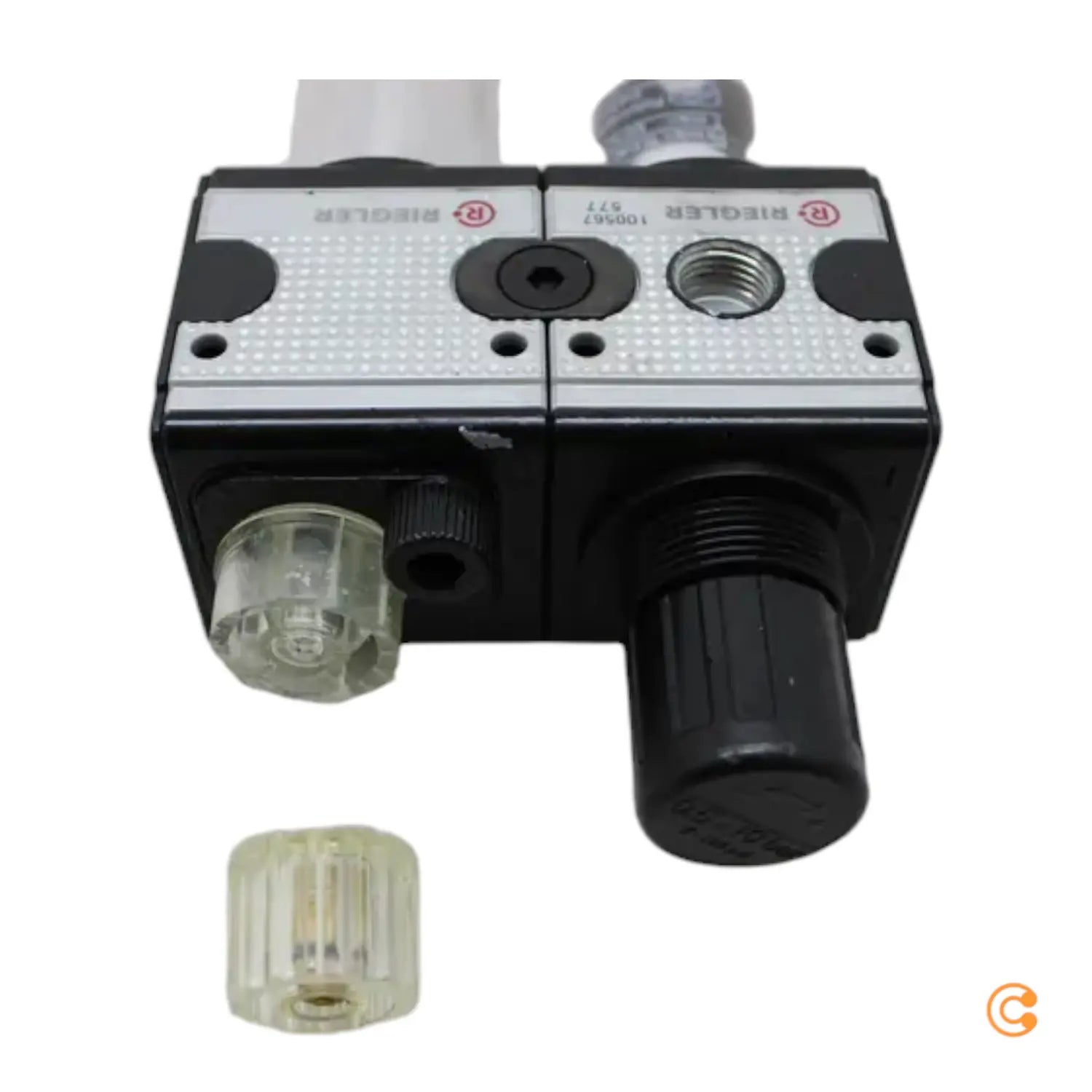 C-Ware Riegler Wartungseinheit Filterregler Multiflex Druckregler 2 Tlg Siehe Text/Foto - 4047322345262