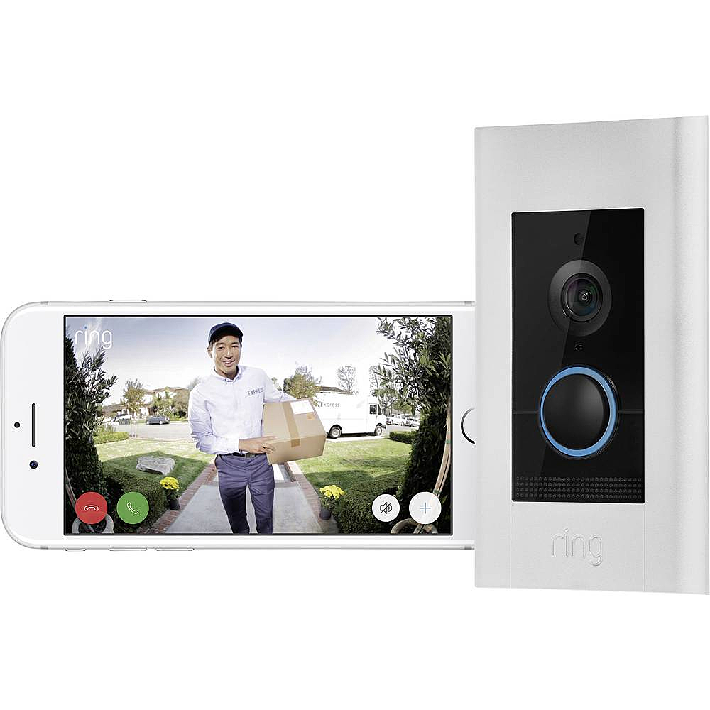 B-Ware Ring Elite Ip Video Türsprechanlage Wlan Komplett Set Familienhaus Video Klin655 - 842861101652