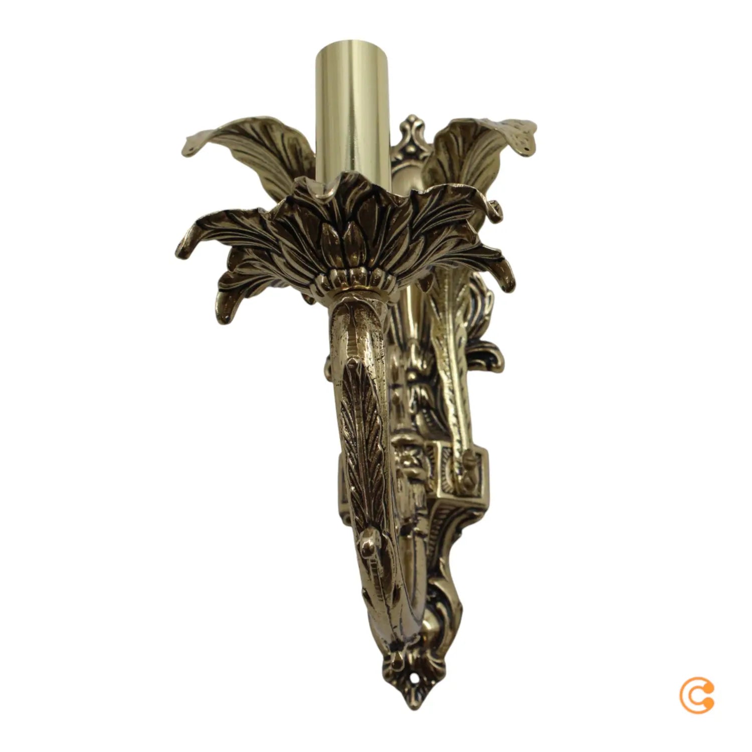 B-Ware Riperlamp Wandlampe Leuchte Palmera Asfour Kristallperlen 1 Flammig Gold 1x E14 - 8023254