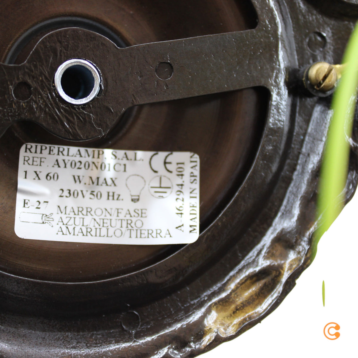 Riperlamp Wandleuchte Leuchte Albero einflammig Lampenarm Beleuchtung - 8023256