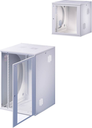 B-Ware Rittal 7507.110 19 Zoll Netzwerkschrank 600 X 492 X 600 Mm 9 He Lichtgrau