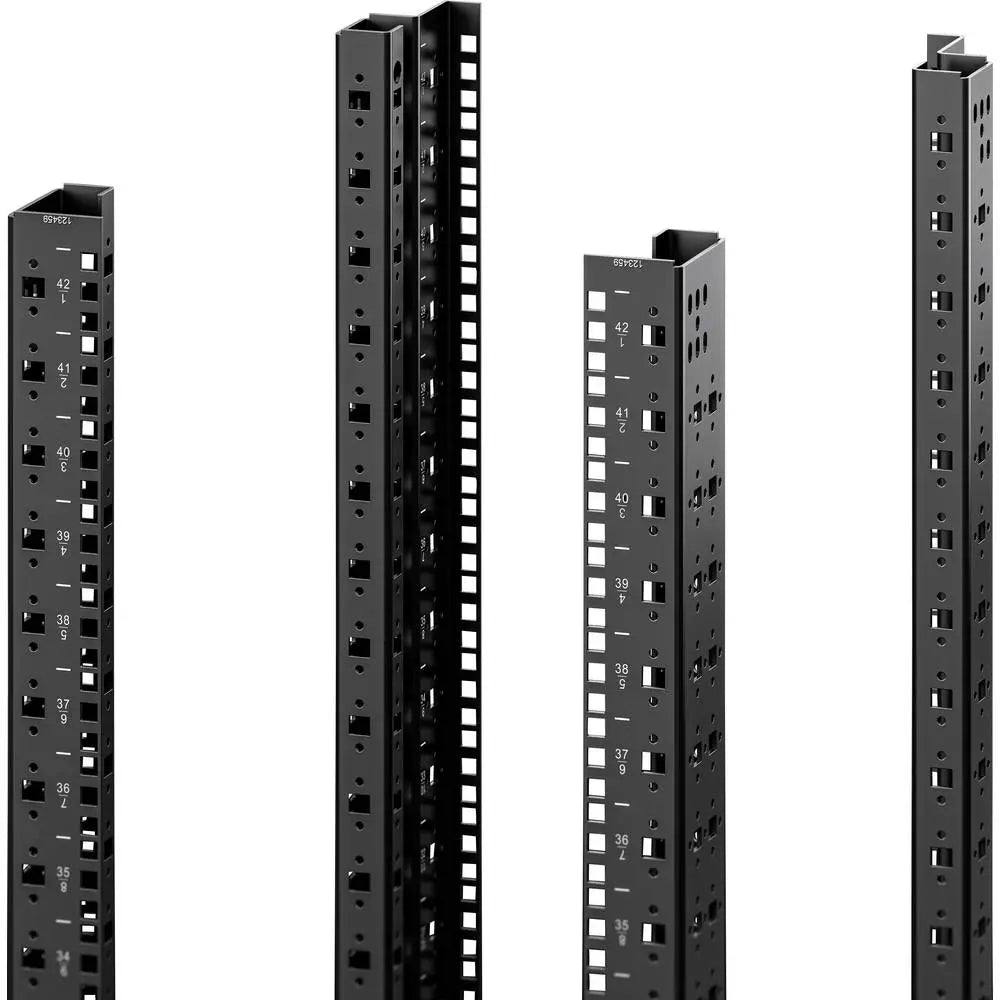 B-Ware Rittal 5302157 19 Zoll Netzwerkschrank Schienen Rack Schwarz Server Gestell - 4028177960039
