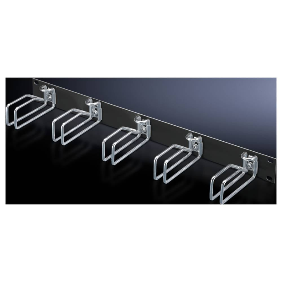 Rittal 7257.005 19 Zoll Netzwerkschrank Kabelführung Rangierpanel 1 He B-Ware - 4028177492080