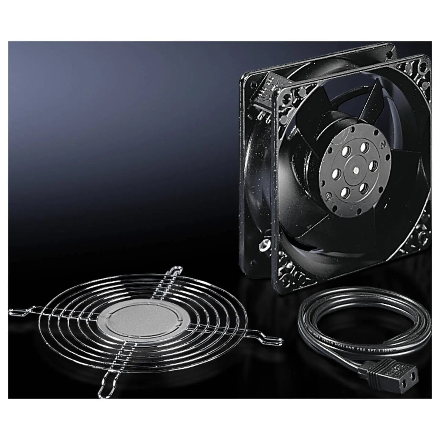 B-Ware Rittal Dk 7980 Lüftererweiterungssatz Ventilator Nachrüstsatz Lüfterblech Grau - 4028177137752