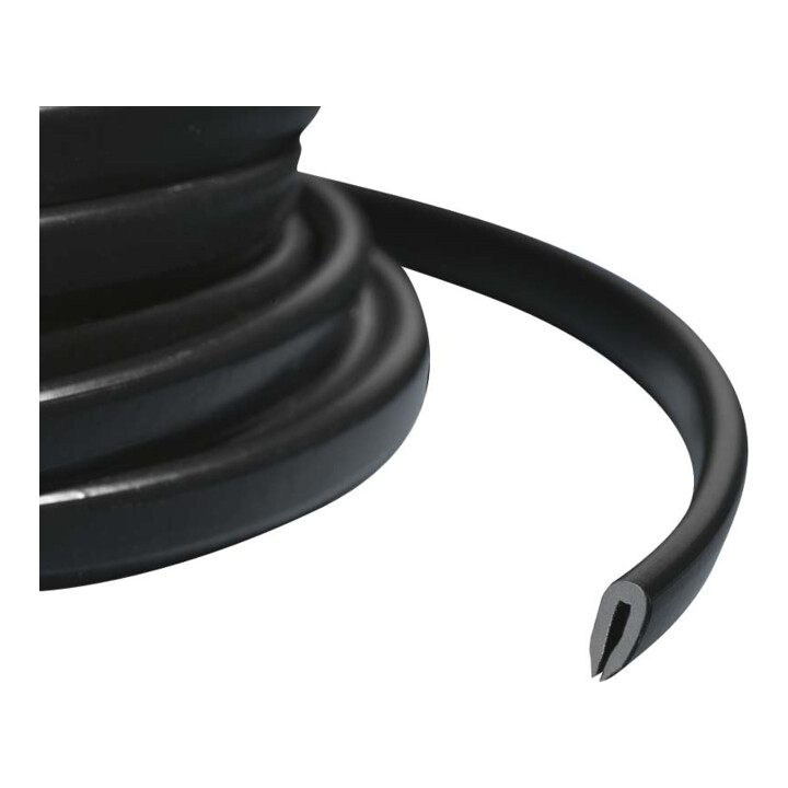 Rittal Kantenschutz Schutzprofil Schwarz Metall Dk 7072100 Kantenschutzrolle 10m B-Ware - 4028177246614