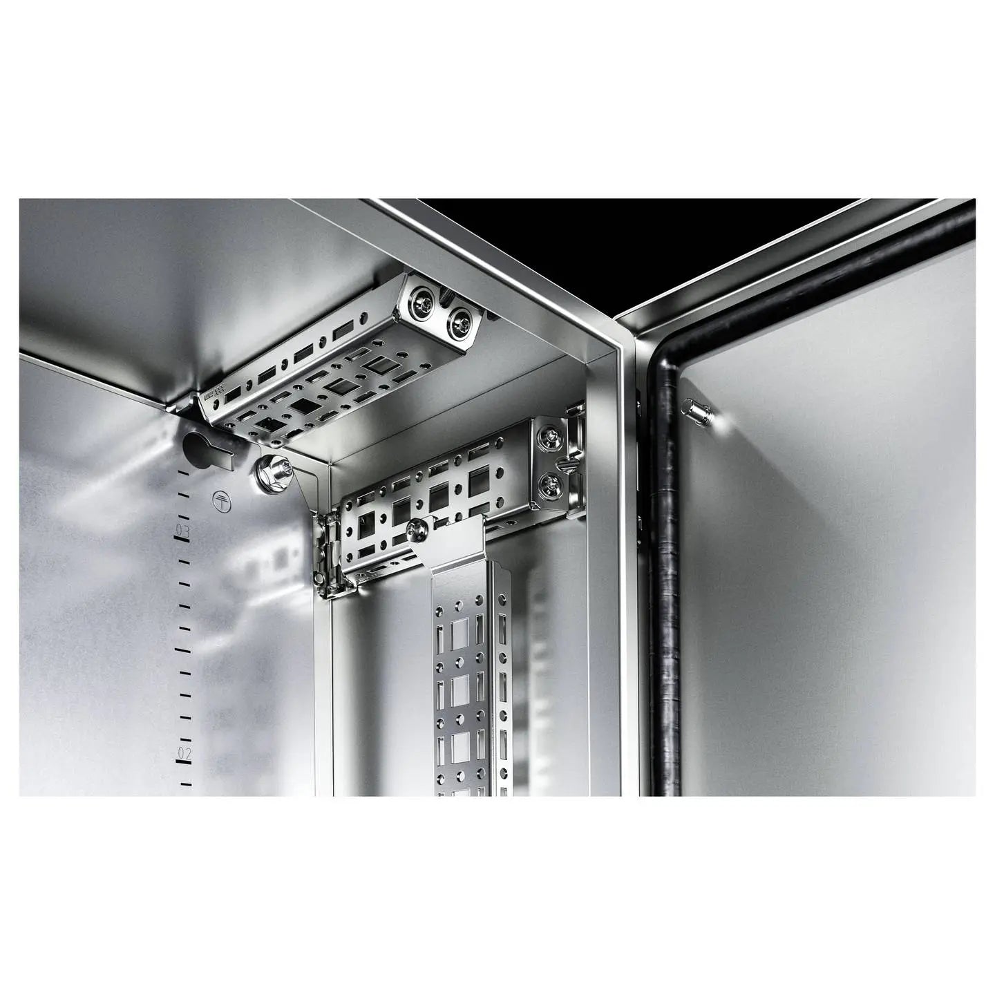 B-Ware Rittal Kompakt Schaltschrank Ax 1009.000 Gehäuse Schaltschrank Stahl Grau - 4028177814981