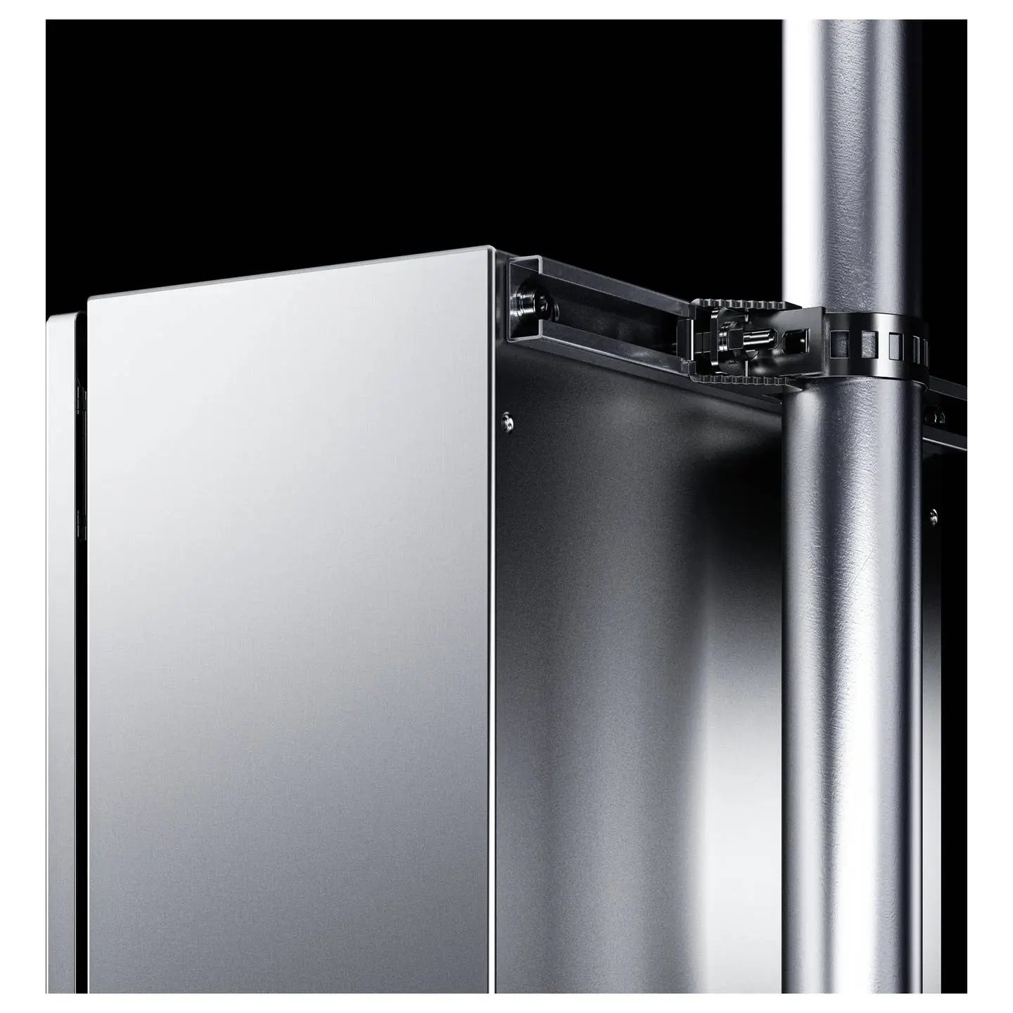 B-Ware Rittal Kompakt Schaltschrank Ax 1009.000 Gehäuse Schaltschrank Stahl Grau - 4028177814981