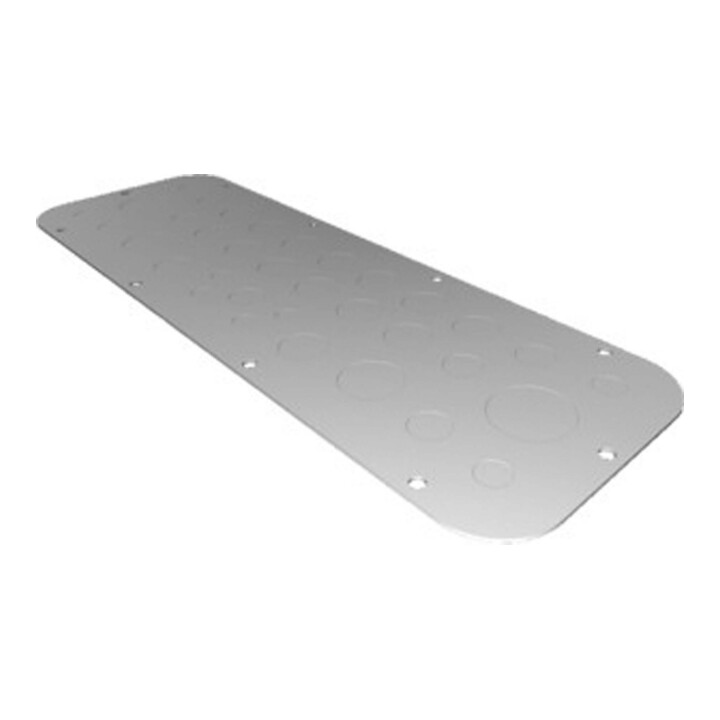 B-Ware Rittal Metall Flanschplatte Platte Ax Flanschplatte Größe 3 Stahl 2573.100 - 4028177925205