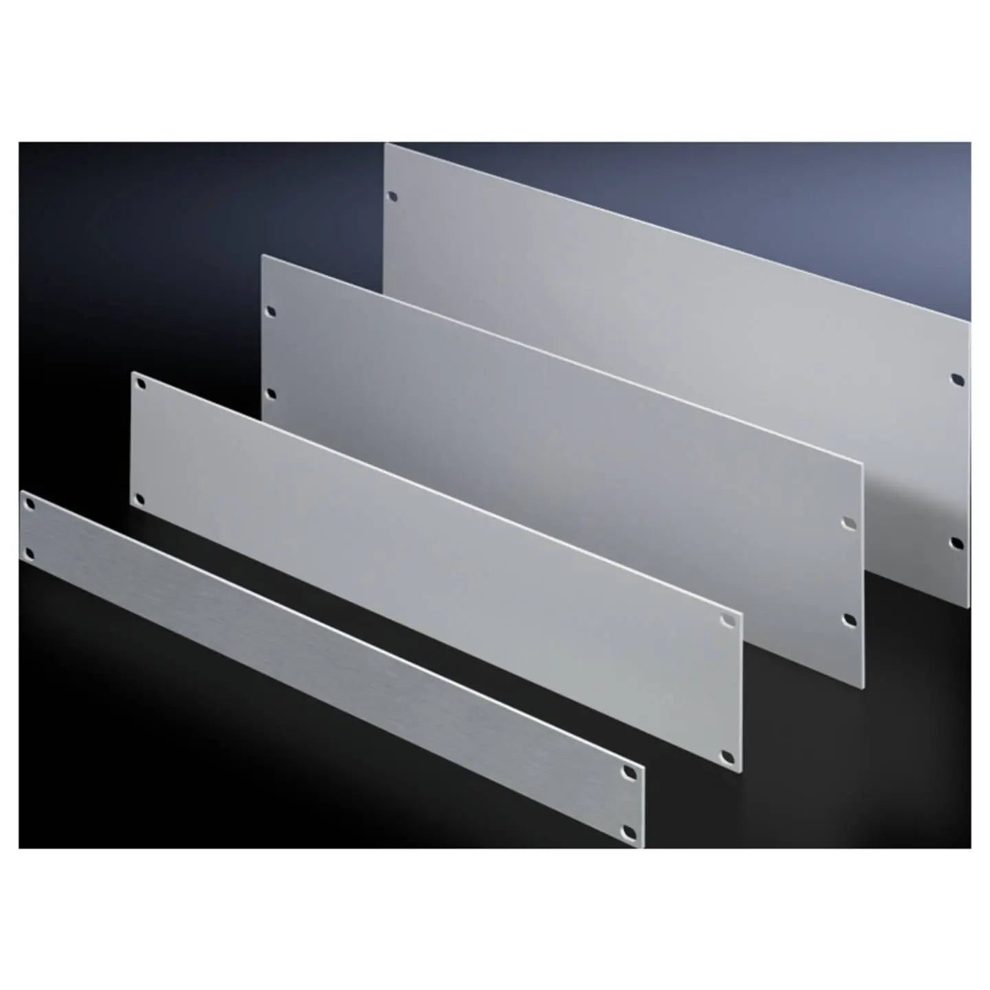 B-Ware Rittal Rückplatte Abdeckung Verschraubbar Vc 1933.200 Aluminium 3 Stück - 4028177012721