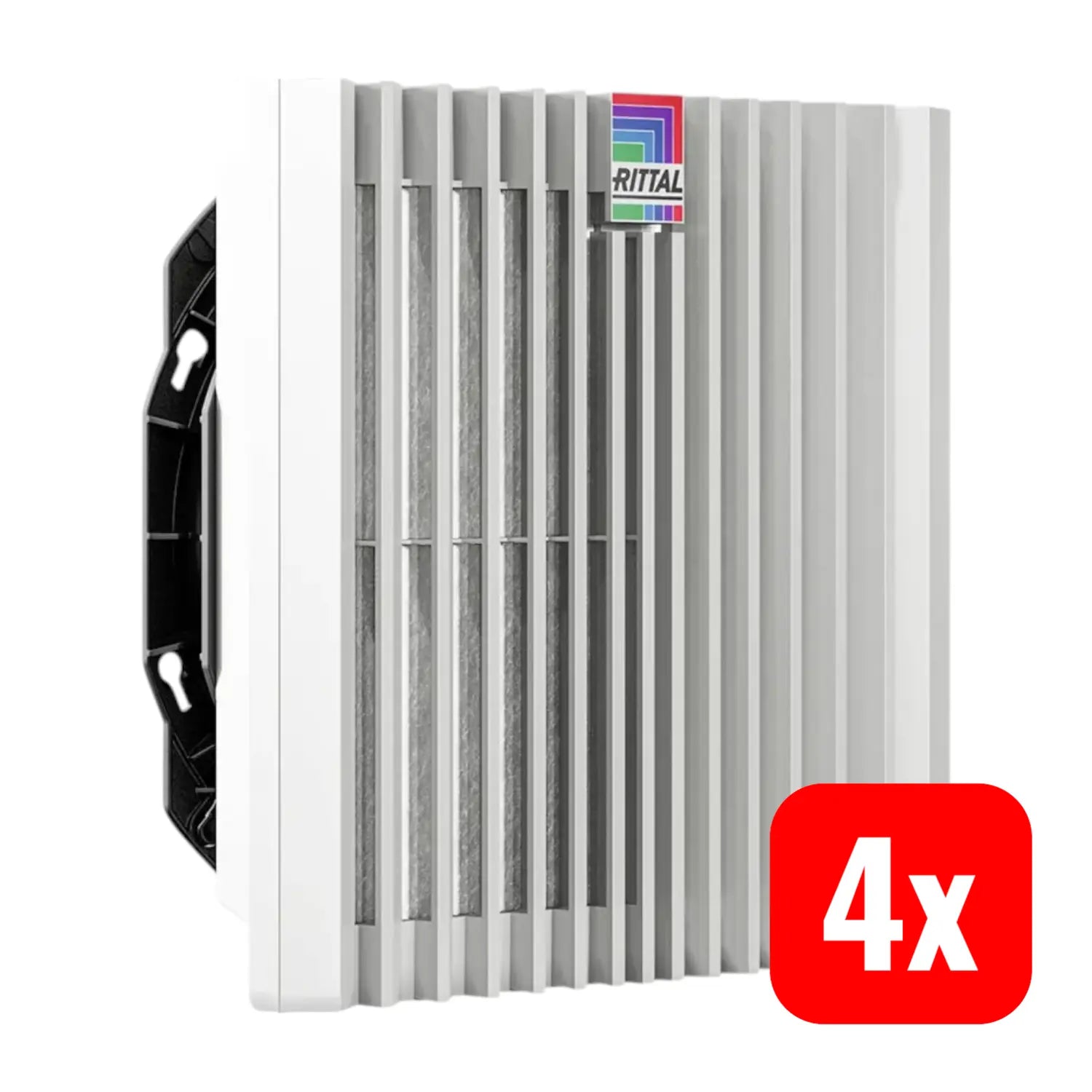 B-Ware Rittal Filterlüfter Ventilator Sk Blue E Plus Sk 3241.700 Schaltschrank 4 Stück - 4028177998063
