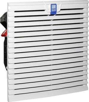 B-Ware Rittal Sk 3243.100 Filterlüfter Lichtgrau 323 Mm X 323 Mm Lüfter Filter Ral 7035