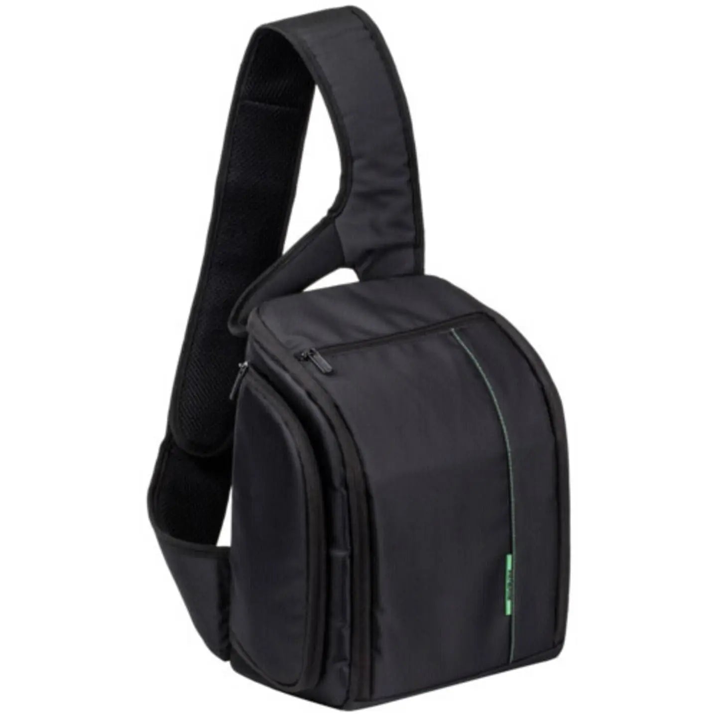 B-Ware Rivacase Rucksack 7470 (Ps) Kameratasche Notebooktasche Schwarz Grün Trennwände - 6901801074709