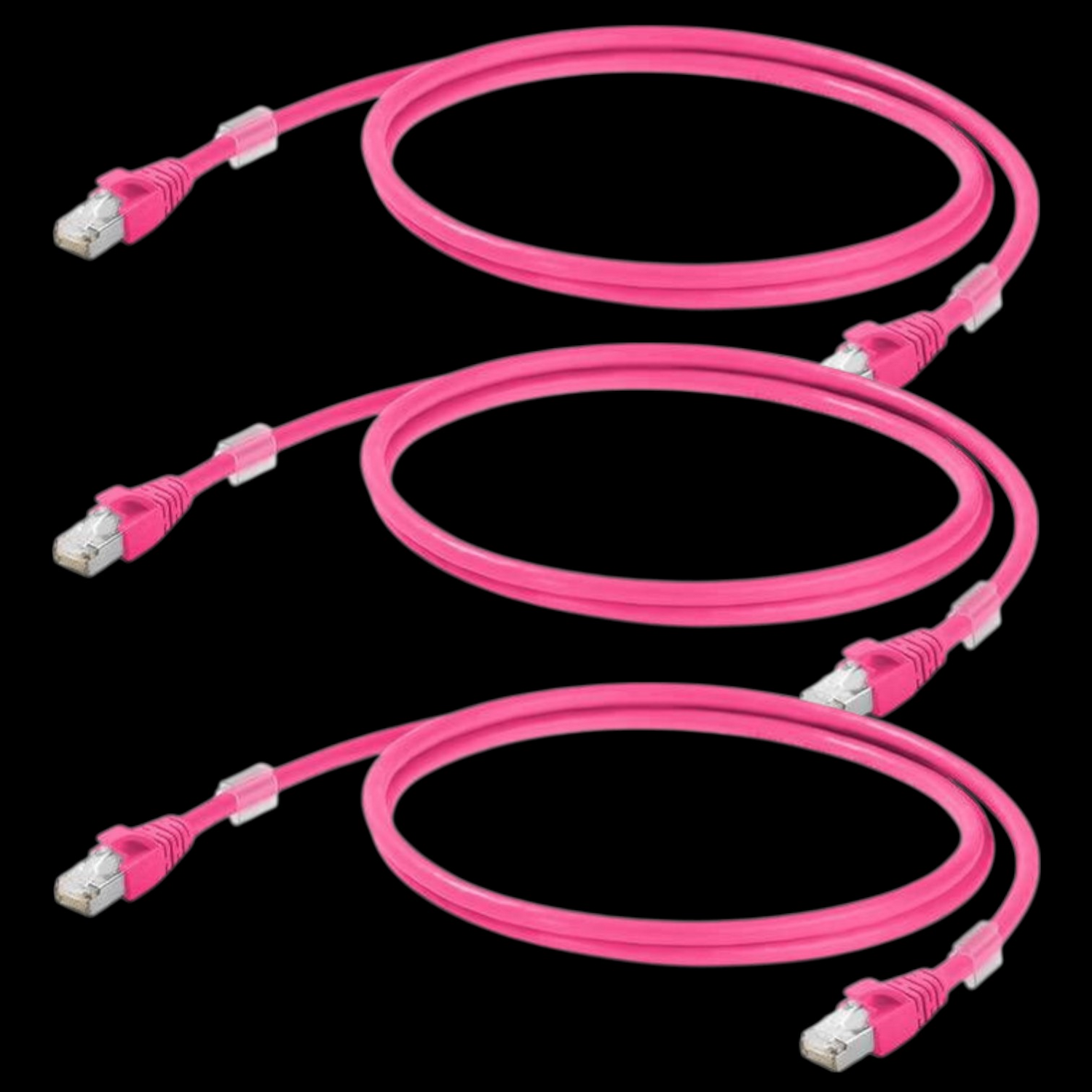 Weidmüller 1201270100 Rj45 Cat 6a S/Ftp 10.00 M Netzwerkkabel 3 Stück B-Ware