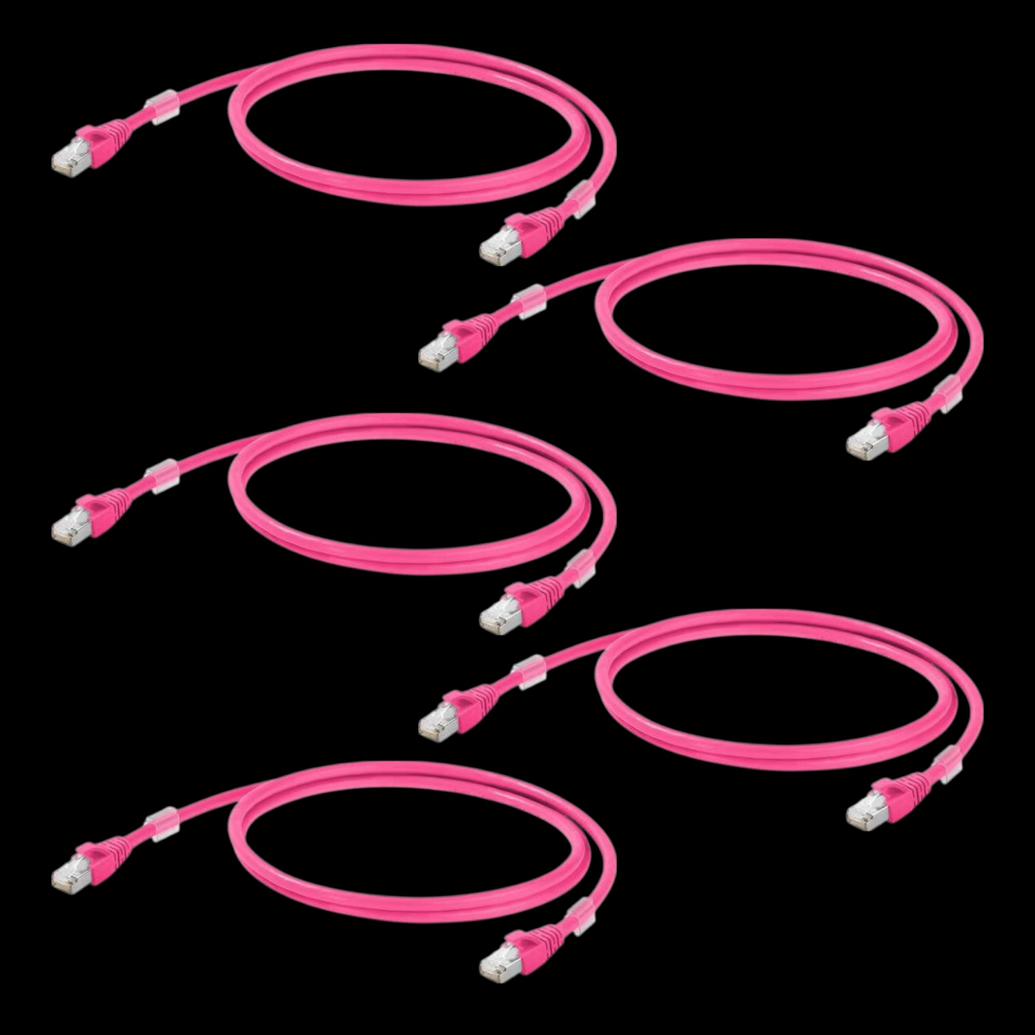 Weidmüller 1201270100 Rj45 Cat 6a S/Ftp 10.00 M Netzwerkkabel 5 Stück B-Ware - 4032248984626