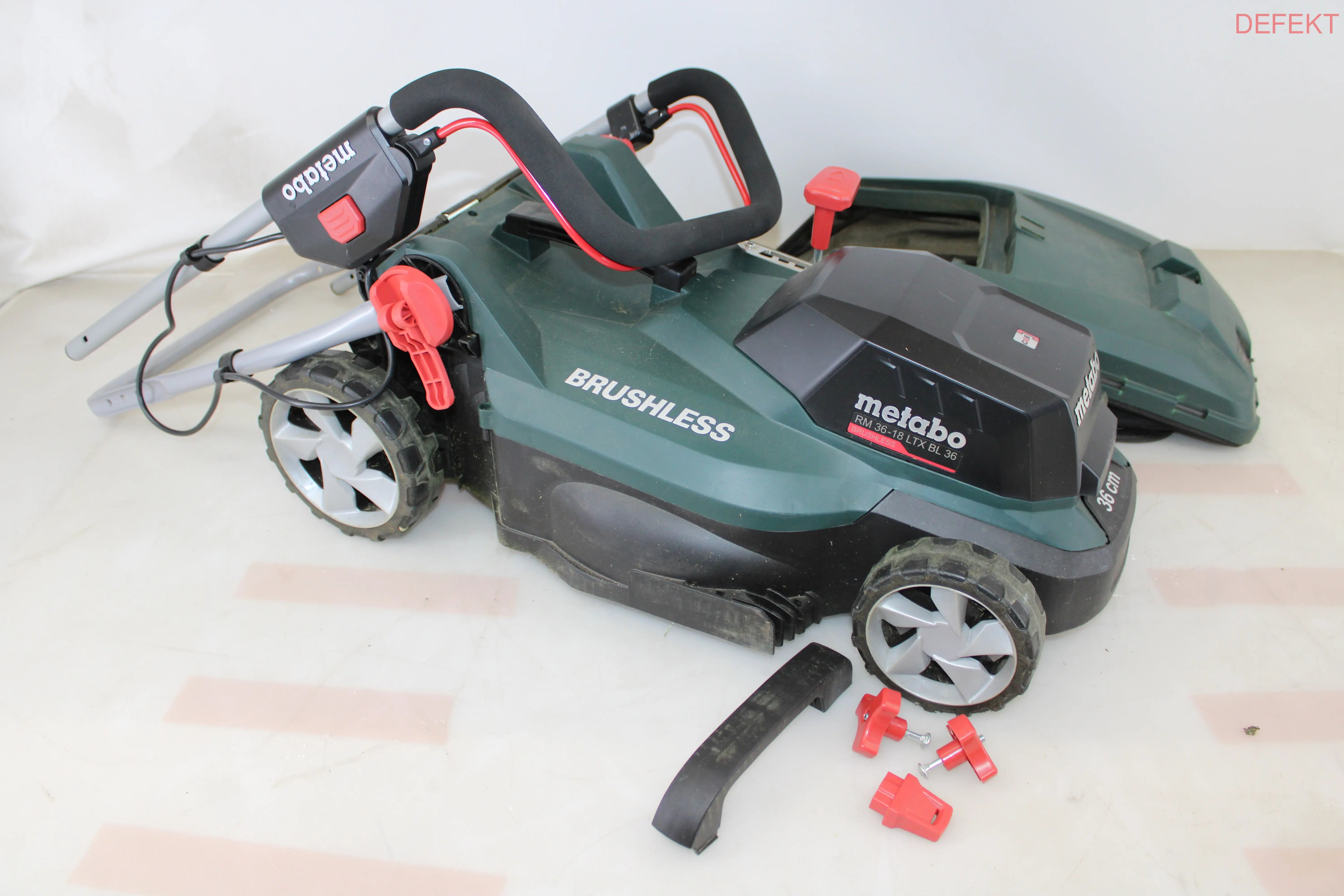 D-Ware Metabo Rm 36 18 Ltx Bl 36 Akku Rasenmäher Rasenpflege Gartengerät Defektware - 4061792204133