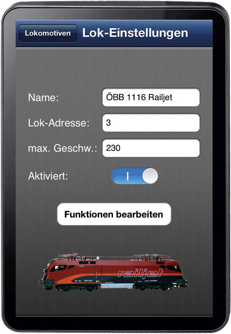 Roco 10820 Z 21 RC Digital Zentrale DCC MM Modellbahnsteuerung über Smartphone - 9005033108205
