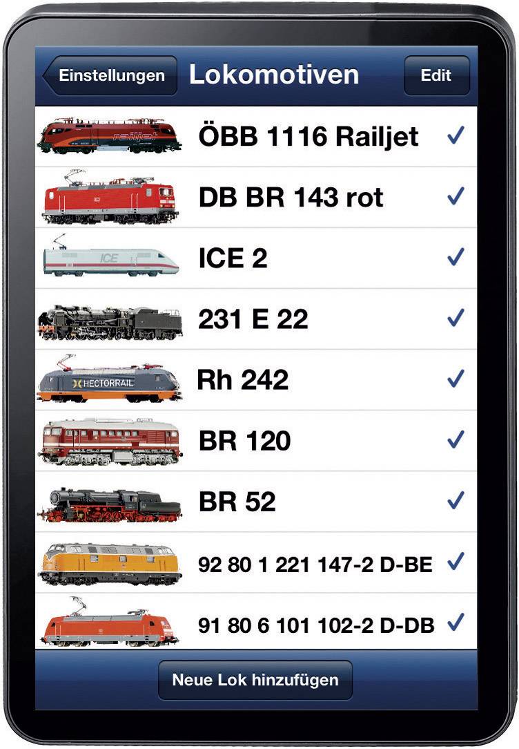 Roco 10820 Z 21 RC Digital Zentrale DCC MM Modellbahnsteuerung über Smartphone - 9005033108205