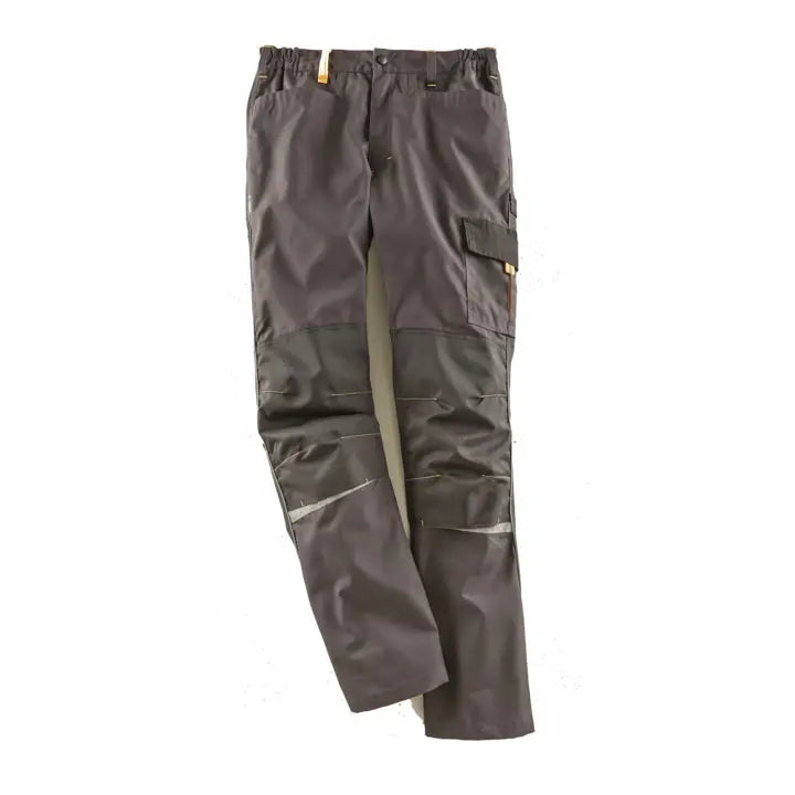 B-Ware Roadsign Berufshose Arbeitshose Hose Anthrazit Gelb Größe 52 - 4055316121204