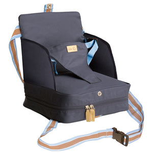 B-Ware Roba Boostersitz Aufblasbarer Kindersitz Sitz Geeignet ab 6 Monate Dunkelblau