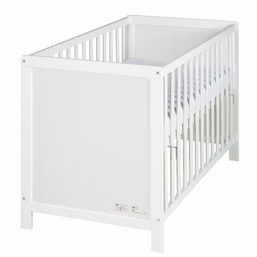 Roba Kinderbett Hamburg Beistellbett Gitterbett Babybett Höhenverstellbar Weiß  B-Ware - 4005317318363