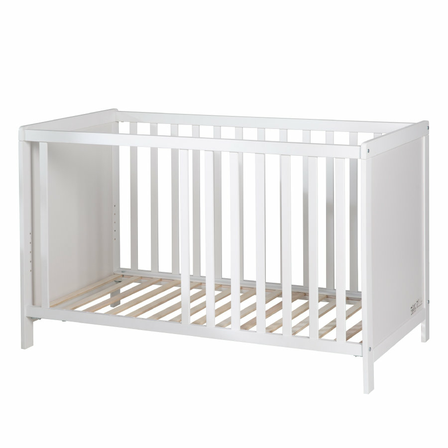 Roba Kinderbett Hamburg Beistellbett Gitterbett Babybett Höhenverstellbar Weiß  B-Ware - 4005317318363