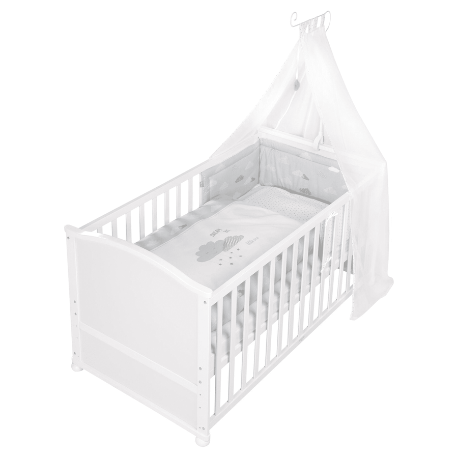Roba Komplettbett Dream Big Kinderbett Gitterbett Juniorbett Schutzgitter 70x140 B-Ware - 4005317318875