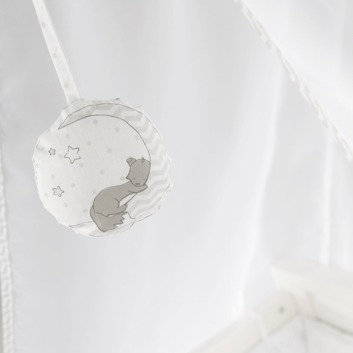 B-Ware Roba Komplettbettset Babybett Set Fox & Bunny Weiß 70x140cm Bettwäsche Matratze - 4005317286785