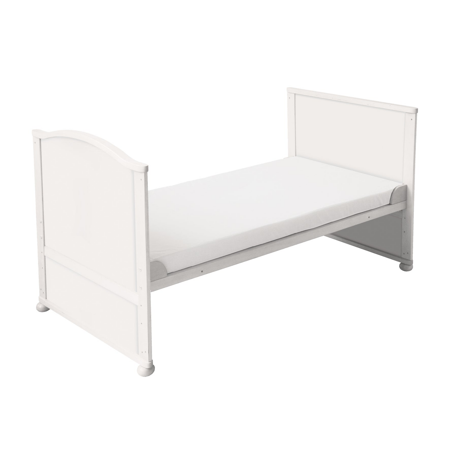 Roba Komplettbettset Babybett Set Fox & Bunny Weiß 70x140cm Bettwäsche Matratze B-Ware