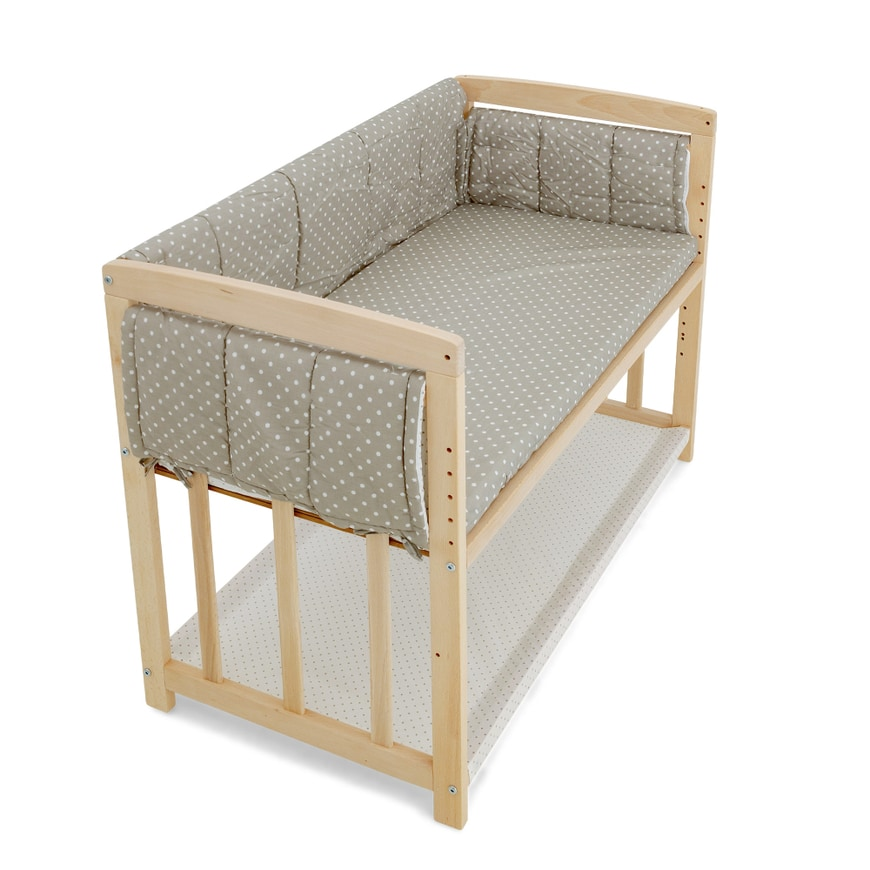 B-Ware Roba Stubenbett 4in1 Safaribus Babybett Bett Kinderbett Krippe Gitterbett