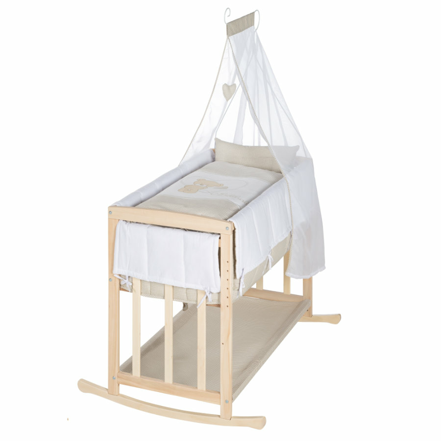 Roba Liebhabär Stubenbett Kinderbett Babybett Stubenwagen Beistellbett Natur B-Ware - 4005317324319