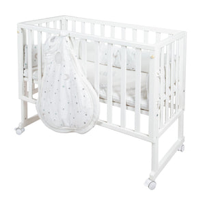 B-Ware roba Stubenbett safe asleep Stars 3 in 1 Sternenzauber Babybett Beistellbett Set
