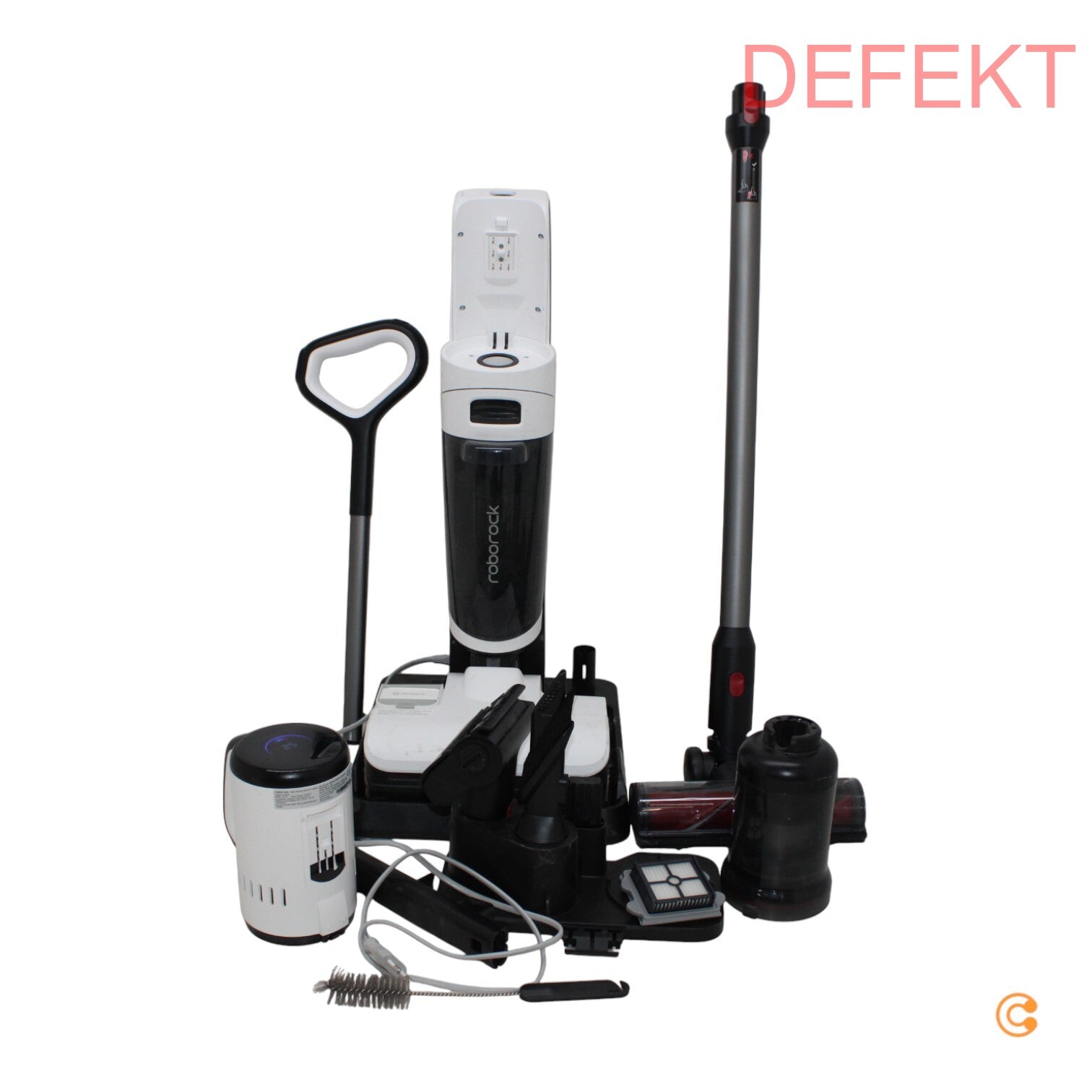 D-Ware Roborock Dyad Pro Combo Nass Trocken Sauger Staubsauger Weiß Defektware - 6974653811051